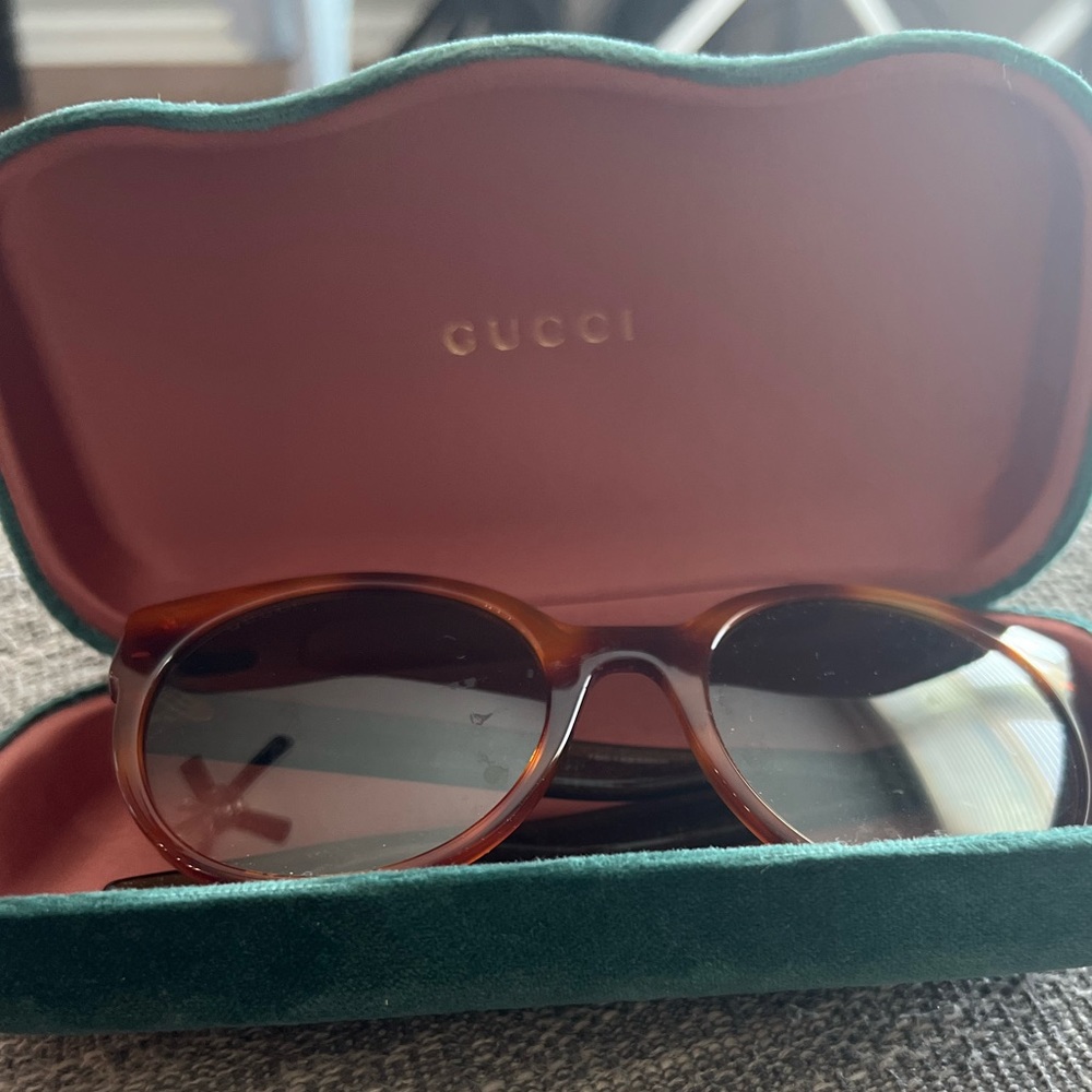 Gucci tortoise sunglasses